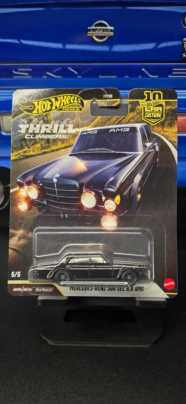 HW Premium Thrill Climbers Mercedes 300 SEL 6.8 AMG 5/5 JKF20 NIB